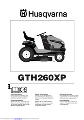 Husqvarna GTH260XP Handbuch