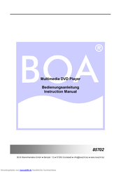 BOA 85702 Bedienungsanleitung