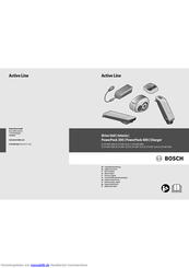 Bosch Active Line Originalbetriebsanleitung