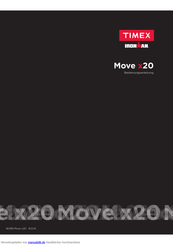 Timex Move x20 Bedienungsanleitung