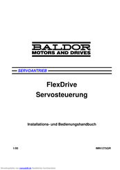 Baldor FlexDrive Installationshandbuch Und Bedienungshandbuch