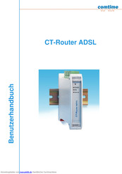 comtime GmbH CT-Router ADSL Benutzerhandbuch