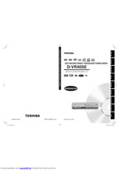 Toshiba D-VR40SE Benutzerhandbuch