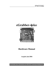 Phytec eGrabber-4plus Handbuch