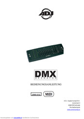 ADJ DMX-512 Bedienungsanleitung