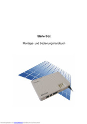 Arcor StarterBox Montageanleitung Und Bedienungsanleitung