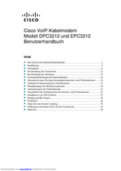 Cisco DPC3212 Benutzerhandbuch