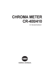 Konica Minolta CR-400 Benutzerhandbuch