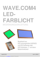 Sentiotec WAVE.COM4 SOUND&LIGHT Bedienungsanleitung