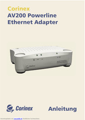 Corinex AV200 Powerline Anleitung