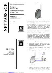 Compex NetPassage WPE54AG Kurzinstallationsanleitung