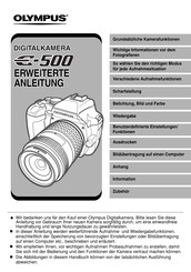 Olympus E-500 Erweiterte Benutzerverwaltung