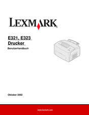 Lexmark E321 Benutzerhandbuch
