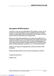 Rotwild RCC 1.0 R Bedienungsanleitung