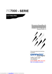 GRAPHTEC FC7000 Serie Benutzerhandbuch