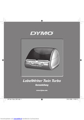 Dymo LabelWriter Twin Turbo Kurzanleitung