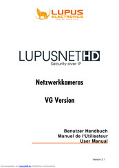 Lupus VG 2 Benutzerhandbuch