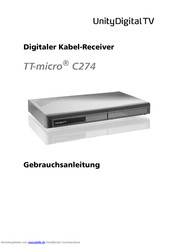 TechnoTrend Görler TT-micro C274 Gebrauchsanleitung
