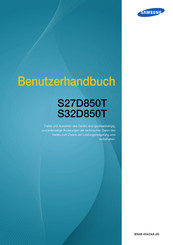 Samsung S27D850T Benutzerhandbuch