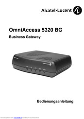 Alcatel-Lucent OmniAccess 5320 BG Bedienungsanleitung