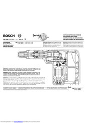 Bosch GBH 8-65 DCE Reparaturanleitung