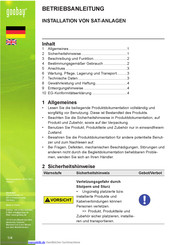 Goobay 67510 Betriebsanleitung
