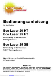 Nordsun Eco Laser 25 SE Bedienungsanleitung