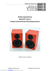 ABACUS C-Box 3 Bedienungsanleitung