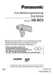 Panasonic HX-DC3 Handbücher | ManualsLib