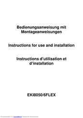 vonReiter EKI8050/6FLEX Bedienungsanleitung