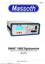 Massoth DiMAX 1200Z Betriebshandbuch