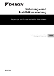 Daikin EKSRPS4A Bedienungs- Und Installationsanleitung