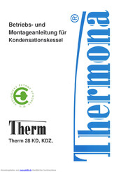 Thermona Therm 28 KD Betriebsanleitung