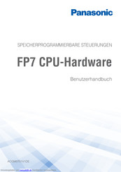 Panasonic FP7 CPU Benutzerhandbuch