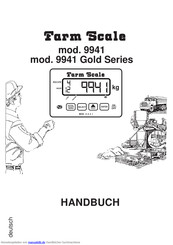Perin Weighmaster Farm Scale mod. 9941 Gold Series Handbuch