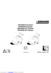 Kärcher KM 85/50 W P Classic Betriebsanleitung