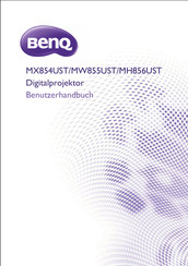 BenQ MW855UST Benutzerhandbuch