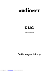 Audionet DNC Bedienungsanleitung
