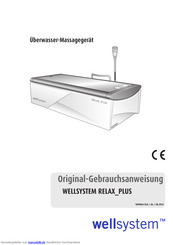 Wellsystem WELLSYSTEM RELAX_PLUS Original-Gebrauchsanweisung
