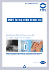 Hartmann BODE Eurospender Touchless Handbuch