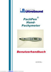 Ultrasound pachpen Benutzerhandbuch