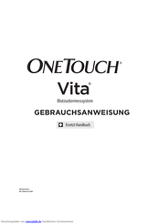 Lifescan OneTouch Vita Gebrauchsanweisung