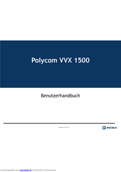 Polycom VVX 1500 Benutzerhandbuch