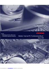 Compaq 1600 Serie Handbuch