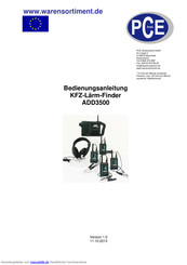 PCE Instruments ADD3500 Bedienungsanleitung