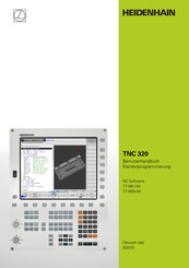 HEIDENHAIN TNC 320 Benutzerhandbuch