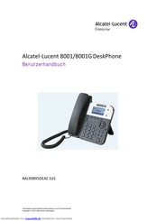 Alcatel-Lucent 8001 DeskPhone Benutzerhandbuch