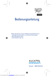 Alcatel ONE TOUCH 5042D Bedienungsanleitung