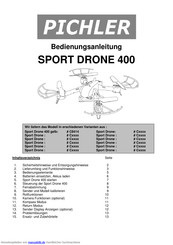 Pichler SPORT DRONE 400 Bedienungsanleitung