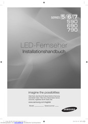 Samsung HG46EA590 Installationshandbuch